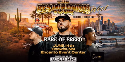 Rare of Breed LIVE in Roswell, NM at Encanto Event Center