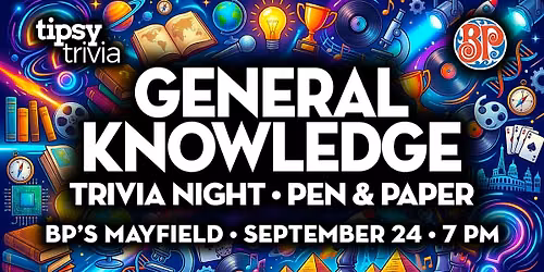 Edmonton: BP's Mayfield Common - General Knowledge Trivia - Sep 24, 7pm
