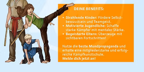 Ausbildung zum Young Warriors Kinder- und Jugendtrainer, Level 1