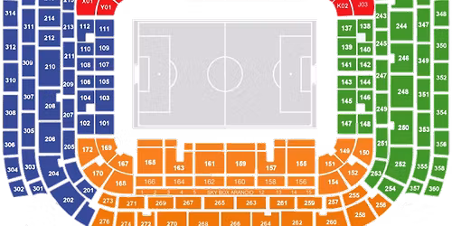 Inter Milan vs AC Milan at San Siro - Milan
