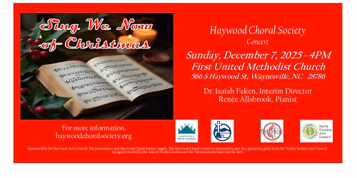 Sing We Now of Christmas - Haywood Choral Society Concert