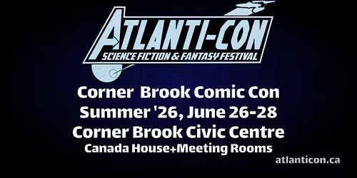 Atlanticon '26 Summer Sci-Fi\/Comic Con