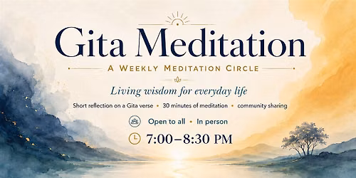 Come Sit With Us - Community Meditation