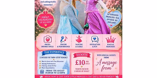 Princess Experience — Popley Fields Community Centre