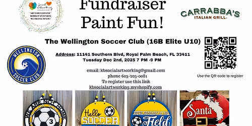 Carrabba's Fundraiser Wellington Soccer Club(16B Elite U10) Dec 2nd @7PM