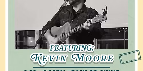 Live Music Thursdays at Goldfinch! Featuring: Kevin Moore