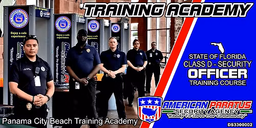 FL Class "D" - Security Officer Course 5-days (Panama City Beach, FL)