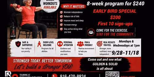 Golden and Solid : 8-week Fall Session