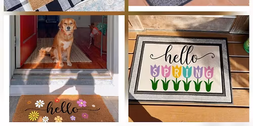 Paint a Welcome Mat!