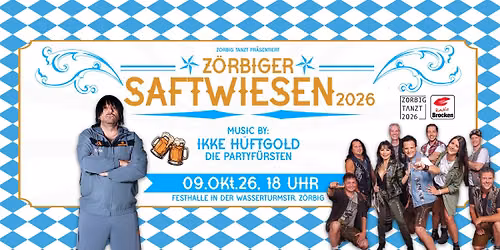 Z\u00d6RBIGER SAFTWIESEN - FREITAG - mit IKKE H\u00dcFTGOLD