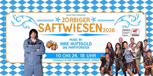 Z\u00d6RBIGER SAFTWIESEN - FREITAG - mit IKKE H\u00dcFTGOLD