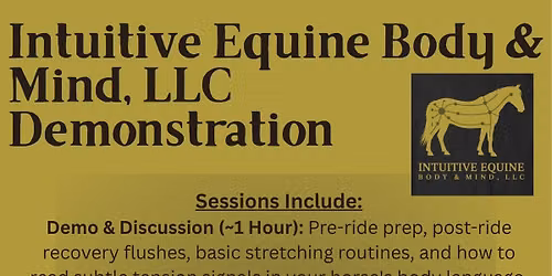 Intuitive Equine Body & Mind Demo Clinic