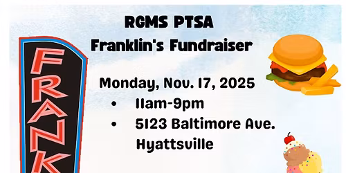 RGMS Restaurant Night @Franklin's!
