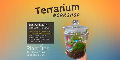 Classic Terrarium Workshop