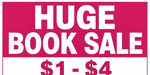 HUGE BOOK SALE