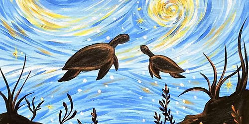 Paint and Sip: Starlit Sea