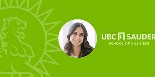 UBC Sauder School of Business Information Session