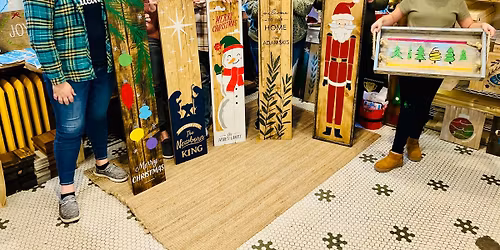 SMALL BUSINESS SATURDAY SPECIAL! FREE MINI HOLIDAY PEDESTAL! Pick Your Project Workshop!