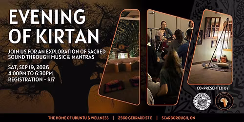 An Evening of Kirtan at The Home of Ubuntu & Wellness