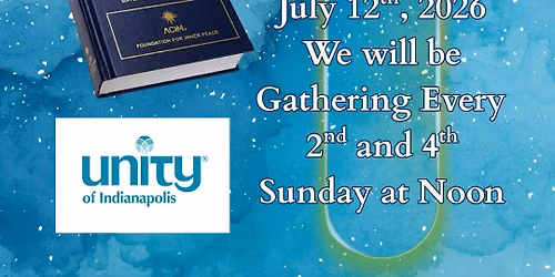 A Course in Miracles Study - Led by Rev. Susan Boatright