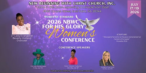 NBWC For His Glory Women's Conference