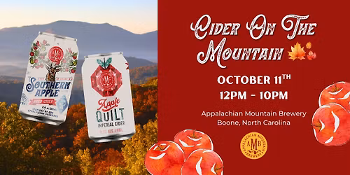 Cider On The Mountain at AMB \ud83c\udf4e\ud83c\udf7a