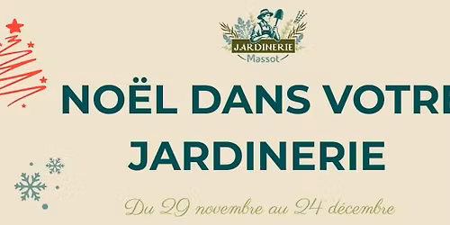Noël dans votre Jardinerie