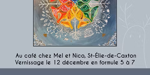 Vernissage de l'exposition de Catherine Bard et Tha\u00efs Barbieux Chez Mel & Nico