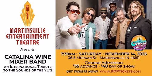 Catalina Wine Mixer "Yacht Rock Tribute" at the MET