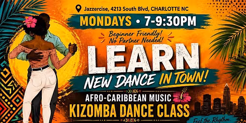 Kizomba Dance Class  - Beginner Friendly - Afro-Caribbean Music
