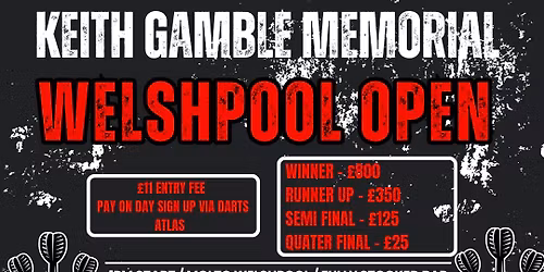 Keith Gamble Welshpool Open 