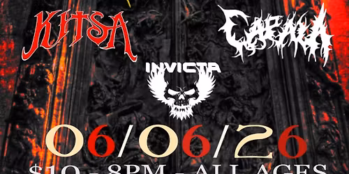 CONJURING UP MONSTERZ \/\/ KITSA \/\/ CAPALA \/\/ INVICTA 