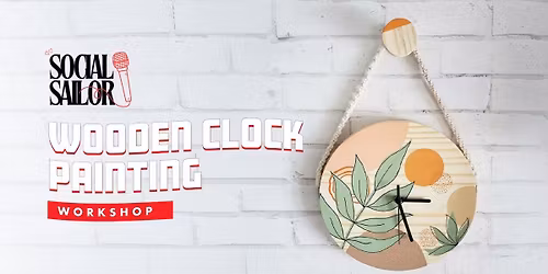 Wooden Clock Painting Date - Hyderabad