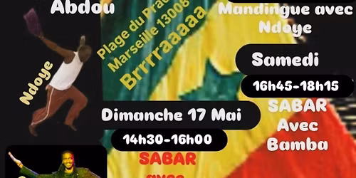 WEEKEND STAGE PICNIC 16\/17 MAI 2026 Mandingue et Sabar 