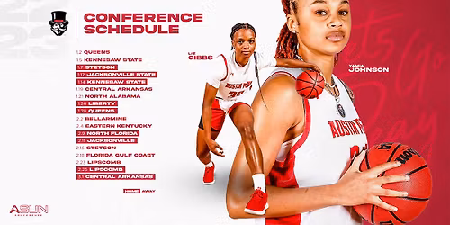 Stetson Hatters at North Alabama Lions Womens Basketball