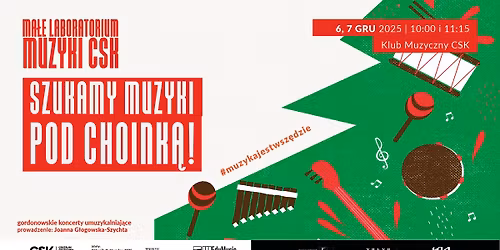 Szukamy muzyki pod choink\u0105! | Ma\u0142e Laboratorium Muzyki CSK