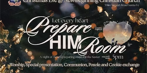 Prepare Him Room Christmas Eve Service