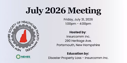 NHSHFM July 2026 Monthly Meeting