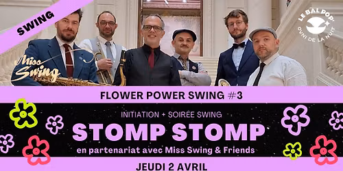 \ud83c\udf38 Flower Power Swing #3 \ud83c\udf38 avec les Stomp Stomp