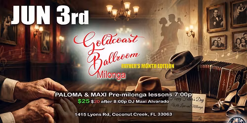 Goldcoast Ballroom Milonga by Paloma & Maximiliano