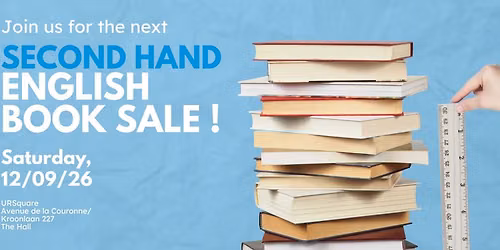 Second Hand English Book Sale - September