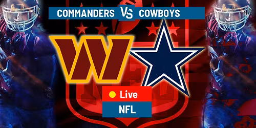 Dallas Cowboys at Washington Commanders at Northwest Stadium