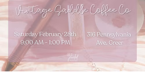 BEE Jeweled X Vintage Saddle Coffee Co