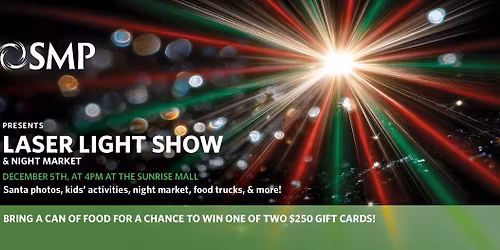 Laser Light Show & Night Market