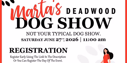 Marta\u2019s DEADWOOD Dog-show!