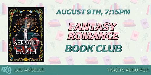 Fantasy Romance LA Book Club - August 2026