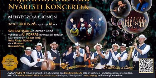 T\u00f6bb mint klezmer...Menyegz\u0151 a Cionon