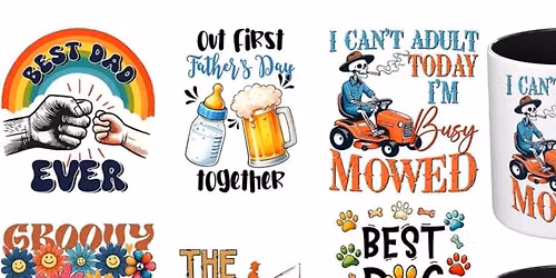 Make a coffee mug for fathers day