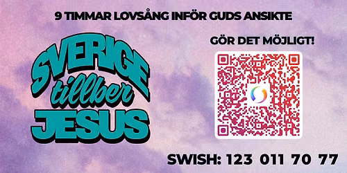 Sverige tillber Jesus! www.sverigetillberjesus.se