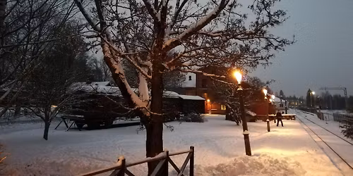 Joulujuna Rautatiemuseossa